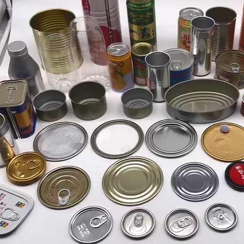 Упаковка металлическая и пластмассовая