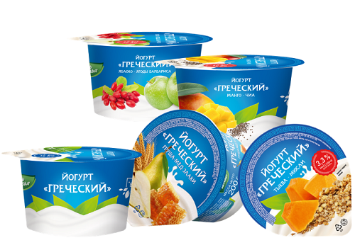 Государственное предприятие «Мозырские молочные продукты»: йогурт «Греческий»