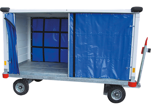 Компания «Строммашина»: новинка аэродромной техники – тележка багажная ТБ10.00.00.000